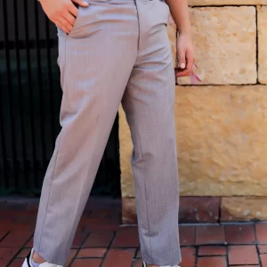 Gabardina Galleta Gris Perla