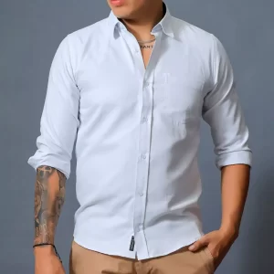 Camisa Oxford Blanca